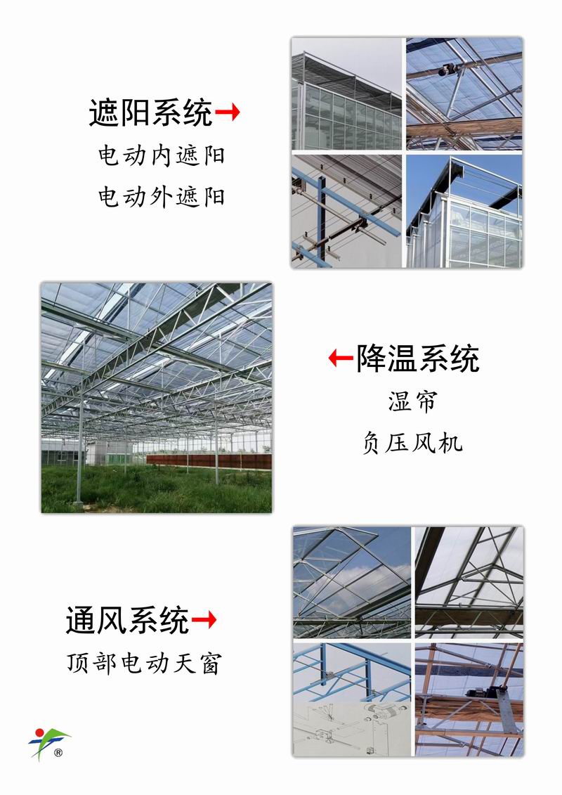 玻璃连栋温室
