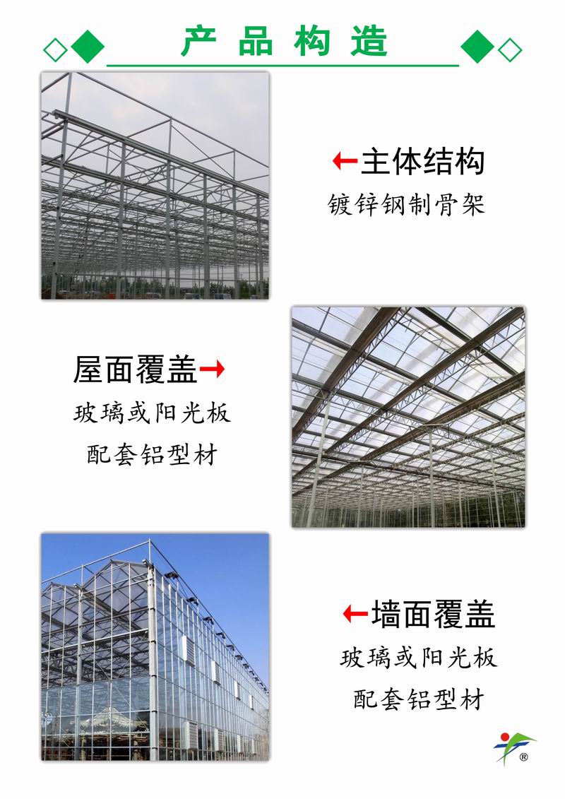 玻璃连栋温室