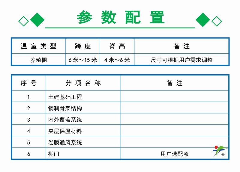 畜禽养殖棚